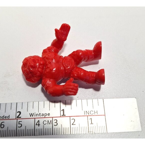 Weird Ball Flyweight Red Wrestler Vintage Monster 2" - Picture 5 of 15